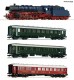 61474 Roco Steam locomotive class 03.10 and express train cars (Digital with Sound)